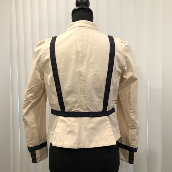 Loft Petite Cotton Blazer Coat Size 2P - Picture 2 of 16